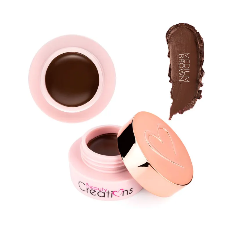 Gel para Sobrancelhas Beauty Creations Medium Brown