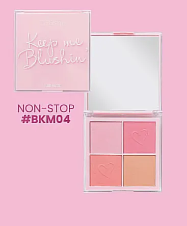Rubor Beauty Creations Keep Me Blushing Non-stop Bkm-04