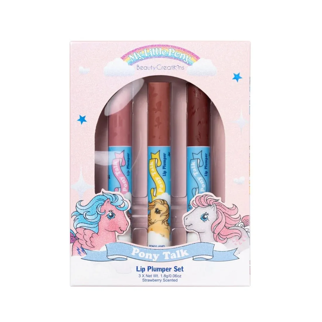 Beauty Creations Pony Talk Set Voluminizador 3X1.8G Strawberry