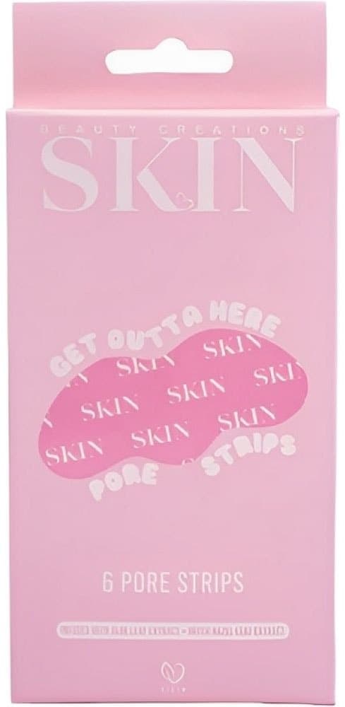 Tiras para Limpeza Facial Beauty Creations Skin Pore Strips 6U