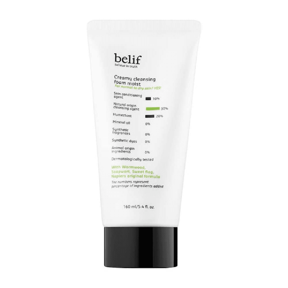 Espuma de Limpeza Belif Creamy Moist 160ml