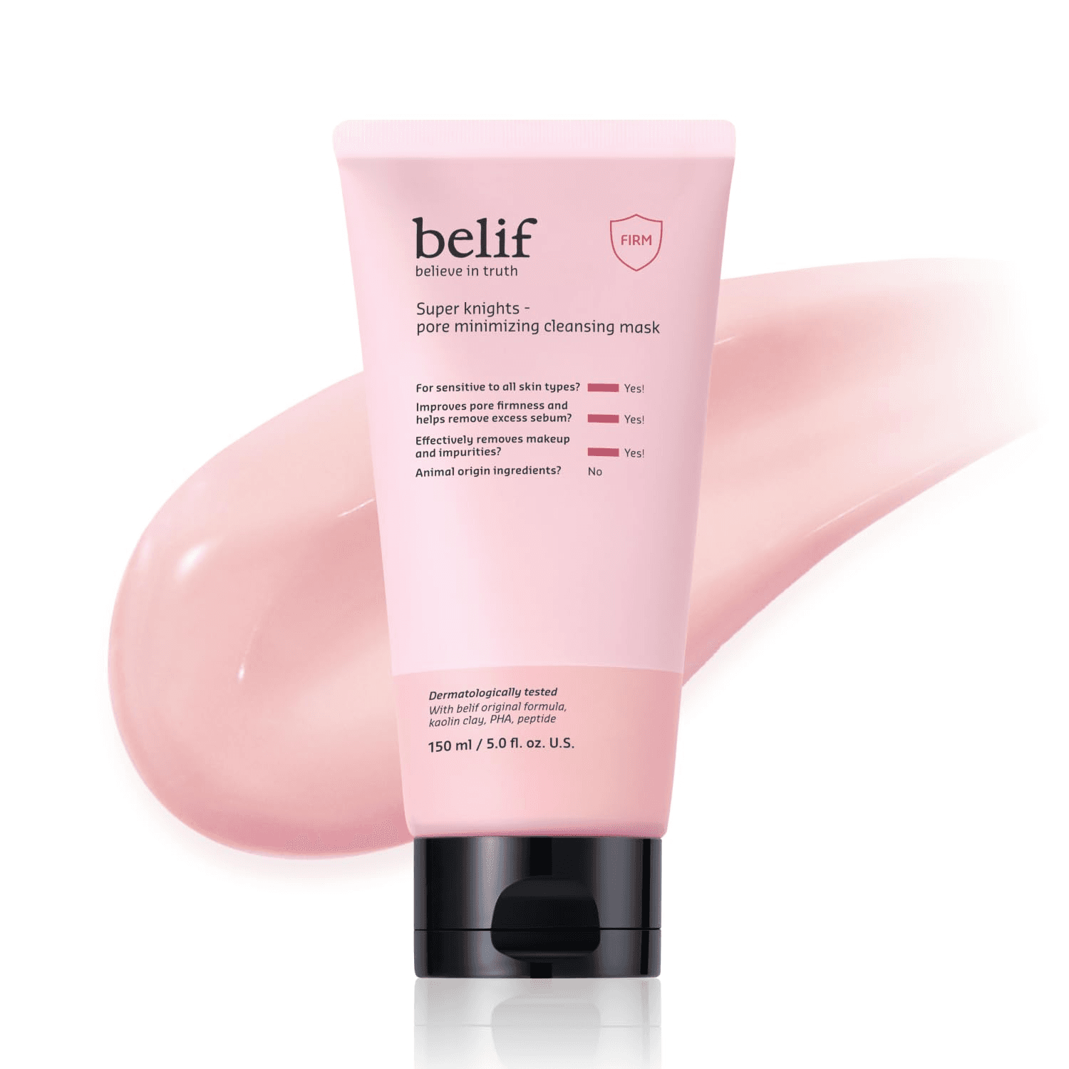 Máscara Facial Belif Super Knights Pore Minimizing Pink 150ml
