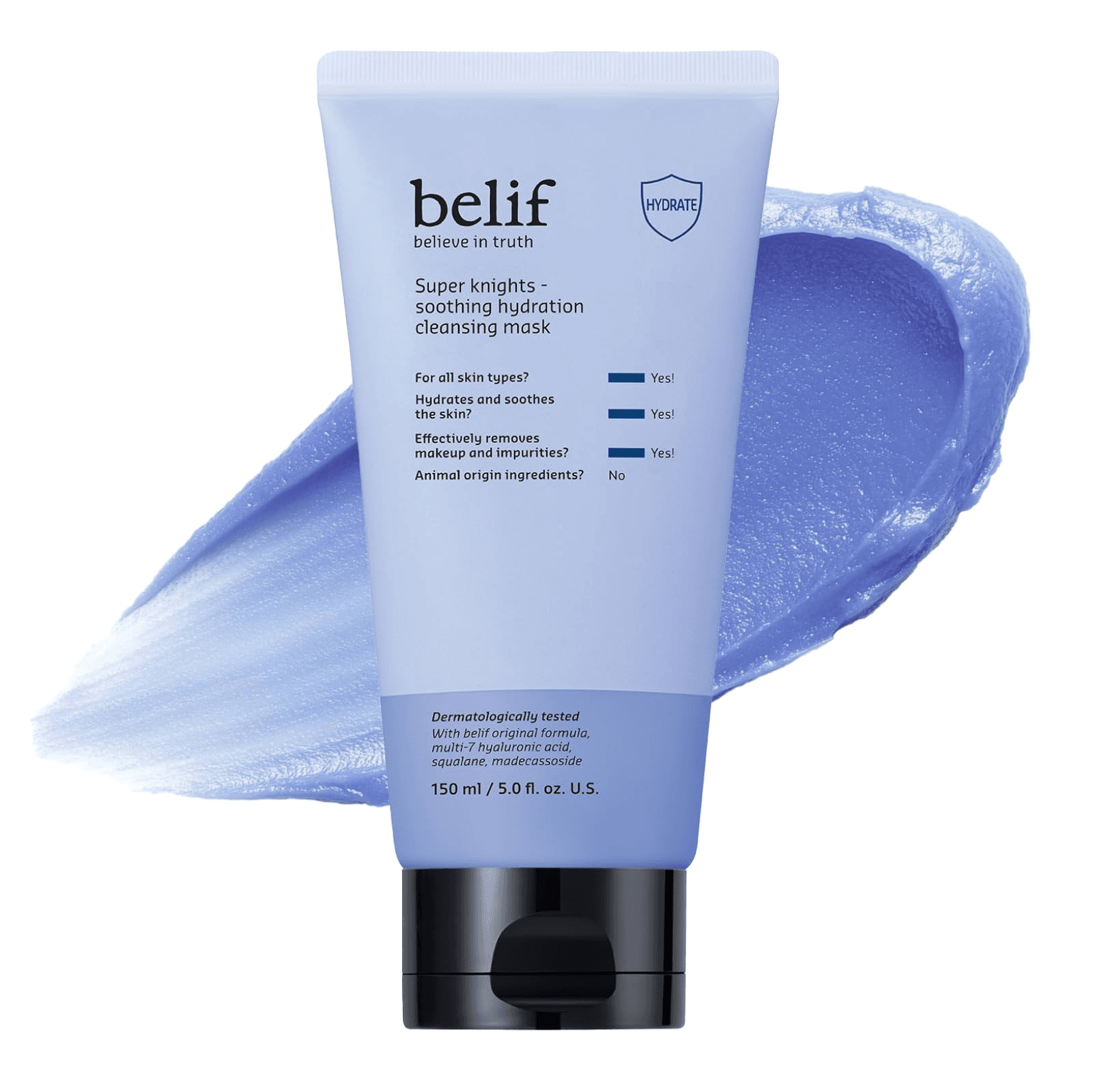 Máscara Facial Belif Super Knights Soothing Hydration Blue 150ml