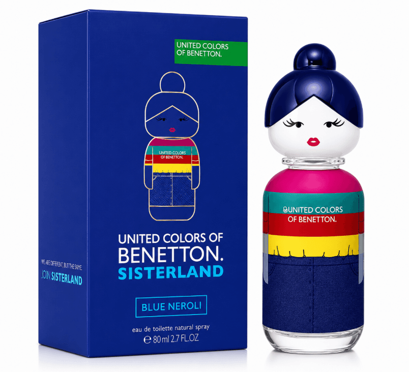 Perfume Benetton Sisterland Blue Neroli Eau de Toilette 80ml