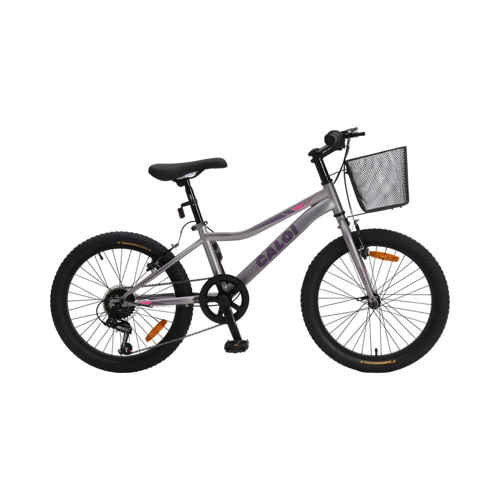 Bicicleta Caloi California 20 Cinza