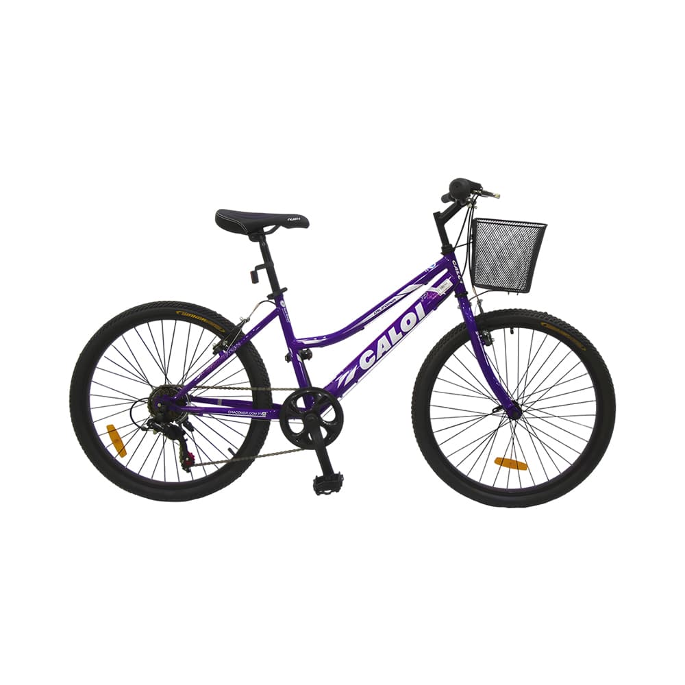 Bicicleta Caloi California 24 Morado