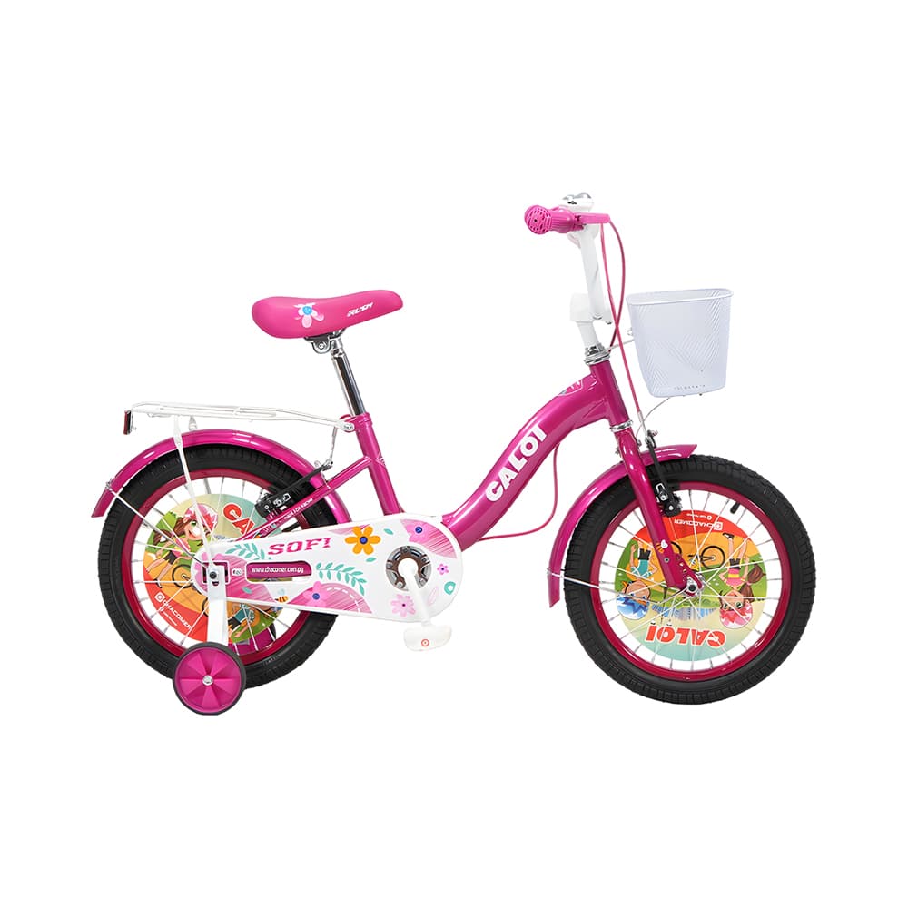Bicicleta Caloi Sofi 16 Fúcsia