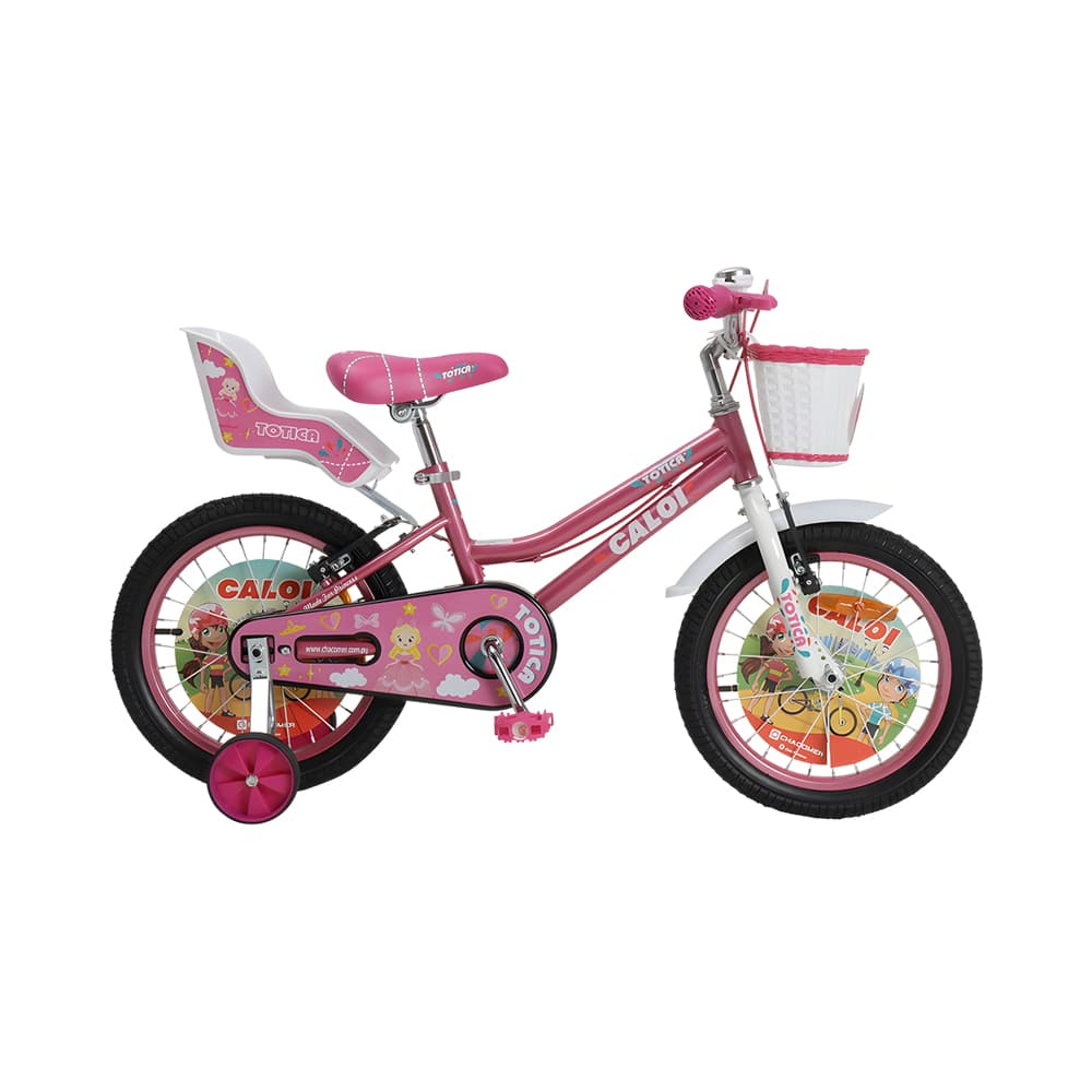 Bicicleta Caloi Totica 16 Rosa