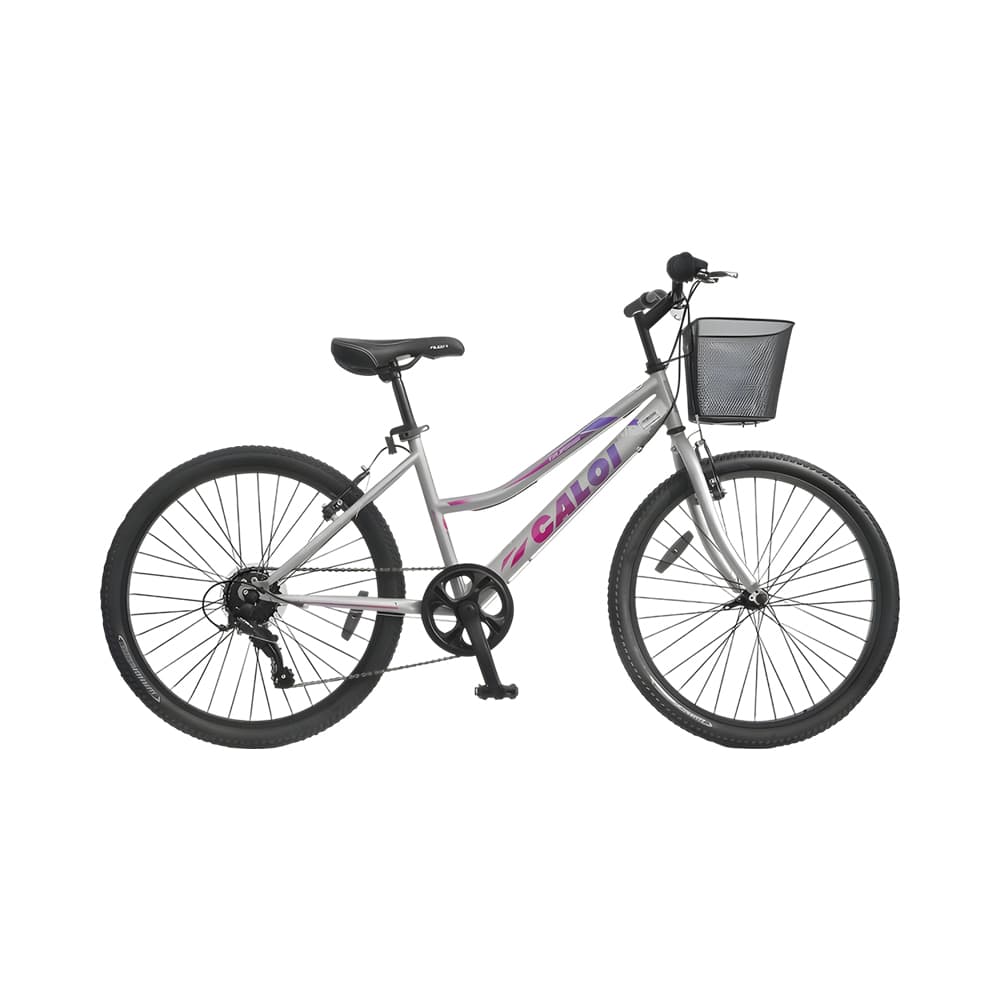 Bicicleta Caloi California 24 Gris
