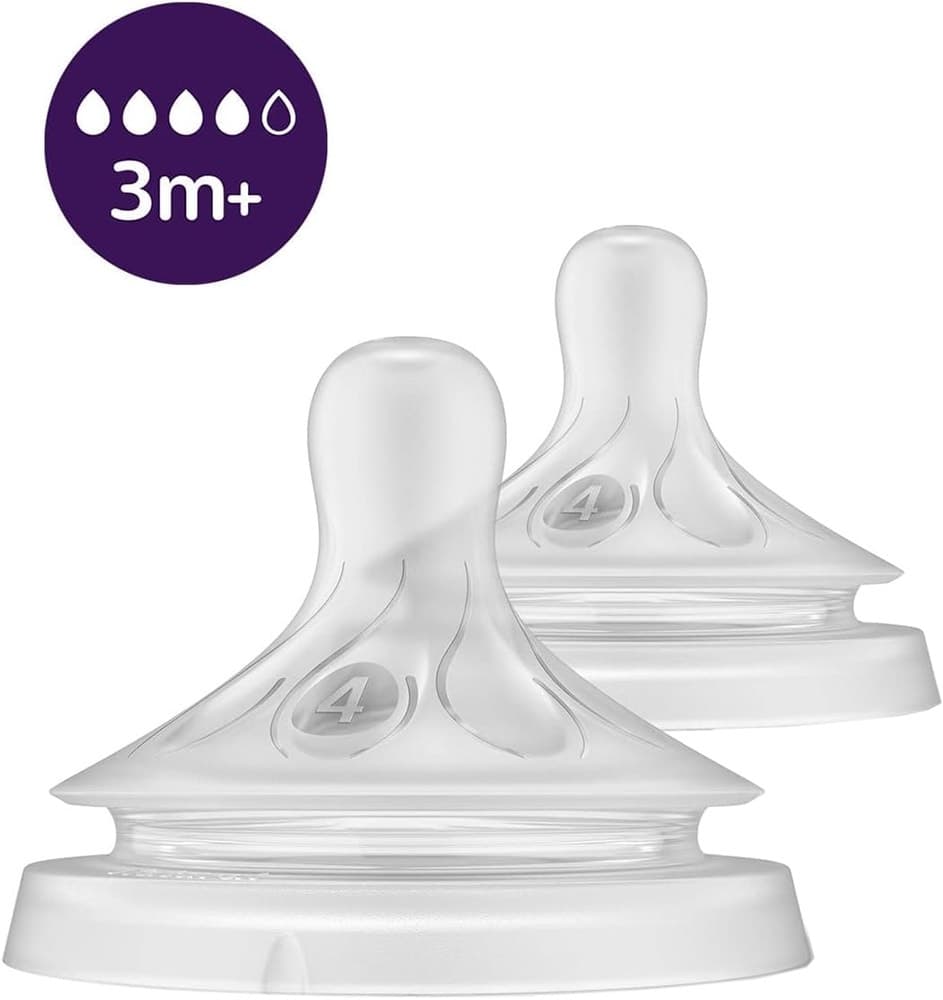 Bico de Mamadeira Philips Avent Natural Response Scy964/02 (2 Unidades)
