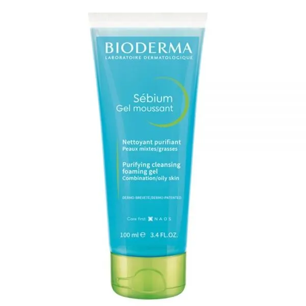 Gel de Limpeza Facial Bioderma Sébium Moussant 100ml