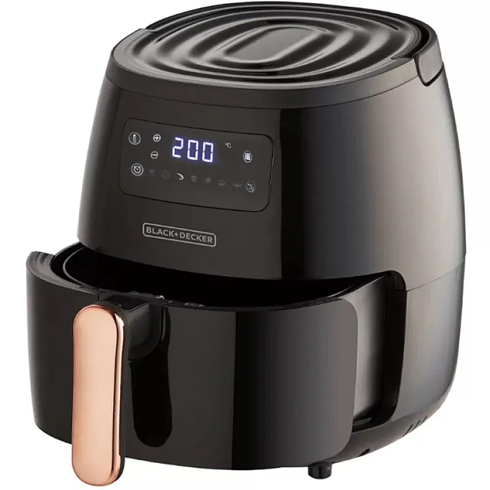 Fritadeira Black + Decker Airfry HFD5055B-Arly 5.7L/1500W/DIG 220V 50Hz Preto