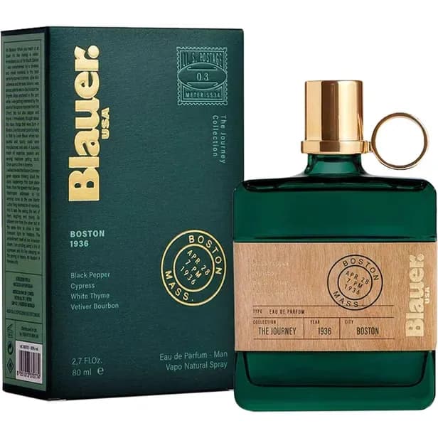 Perfume Blauer The Journey Boston 1936 Eau de Parfum 80ml