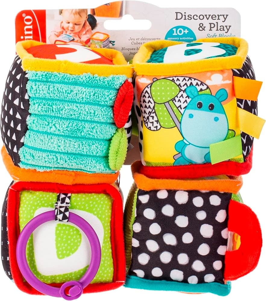 Blocos Sensoriais Infantino 0M+