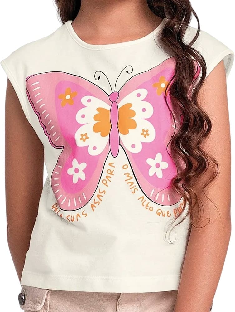 Blusa Fakini Feminino 10.25.02227 - Barboleta