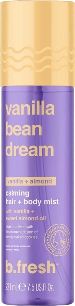 Body Spray B.fresh Vanilla Bean Dream Hair+Body Mist - 221mL