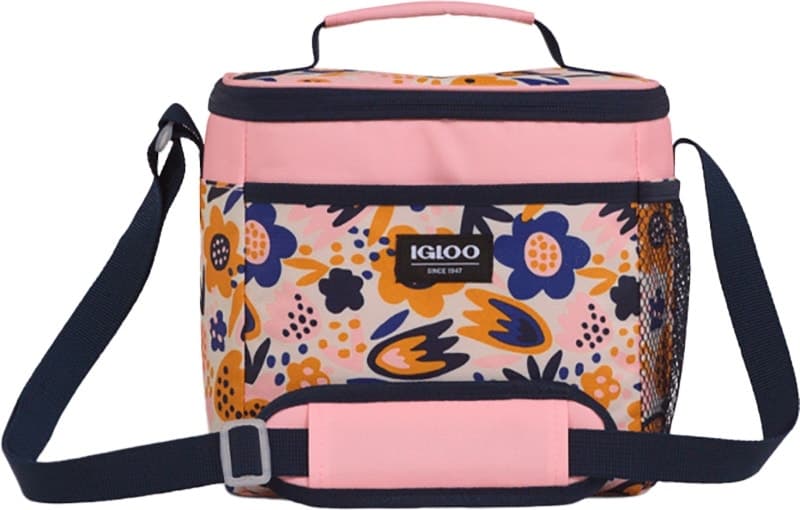 Bolsa Térmica Igloo Square Lunch 9 Latas - Flor Retrô