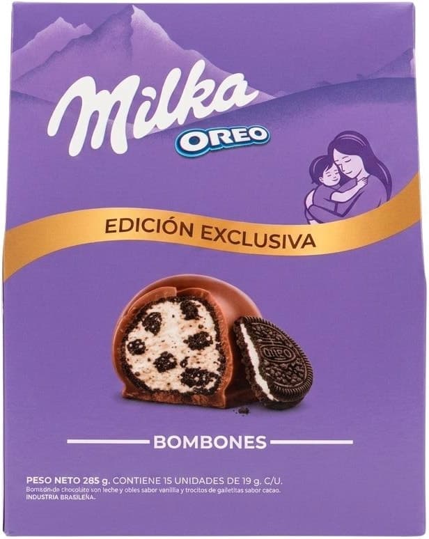 Bombom Milka Oreo 285G (15 Unidades)