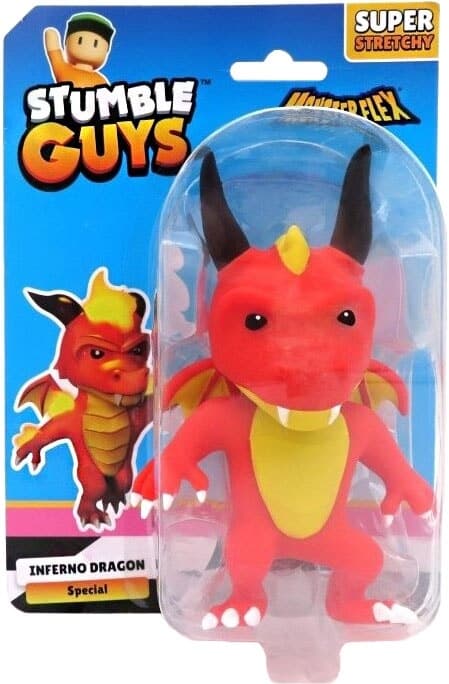 Boneco Inferno Dragon Monster Flex Stumble Guys Diramix