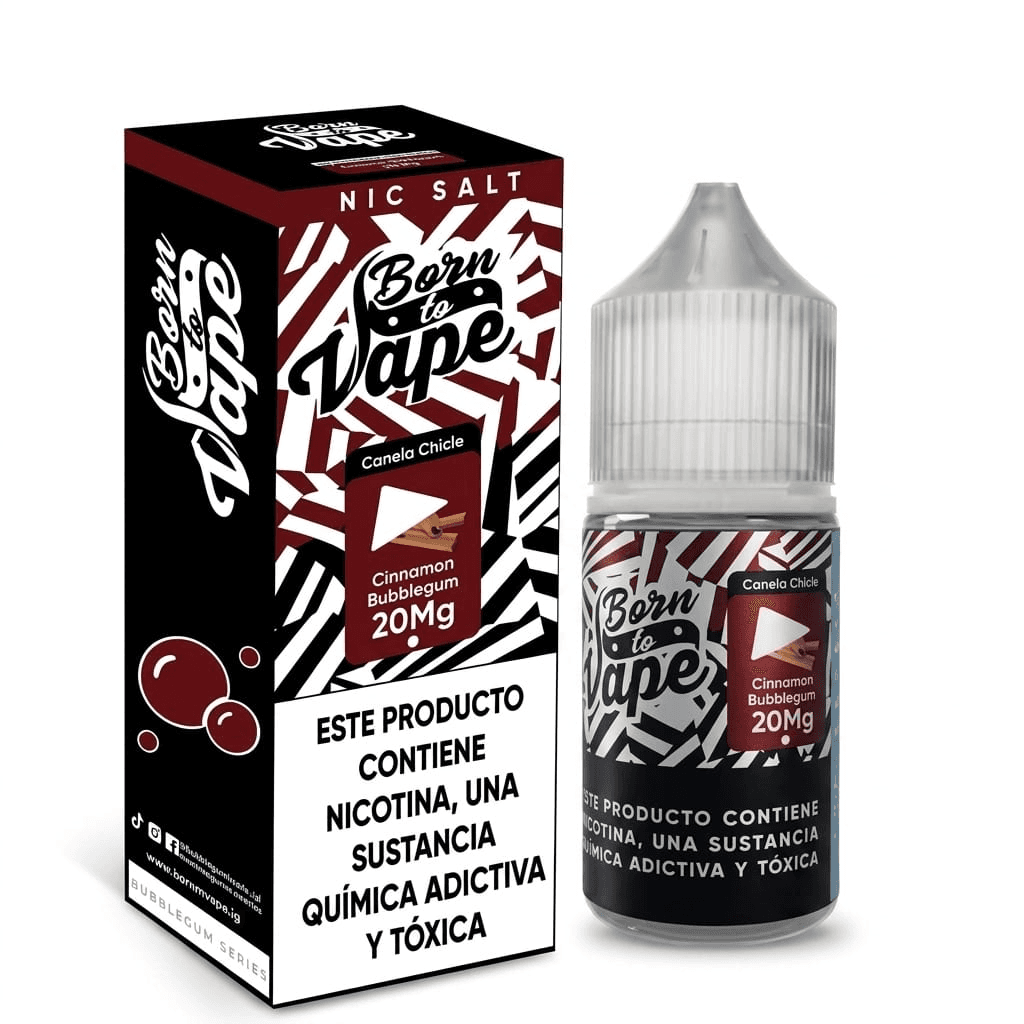 Born To Vape E-liquid Canela Chiclete 35MG 30ml (20Mg ..)