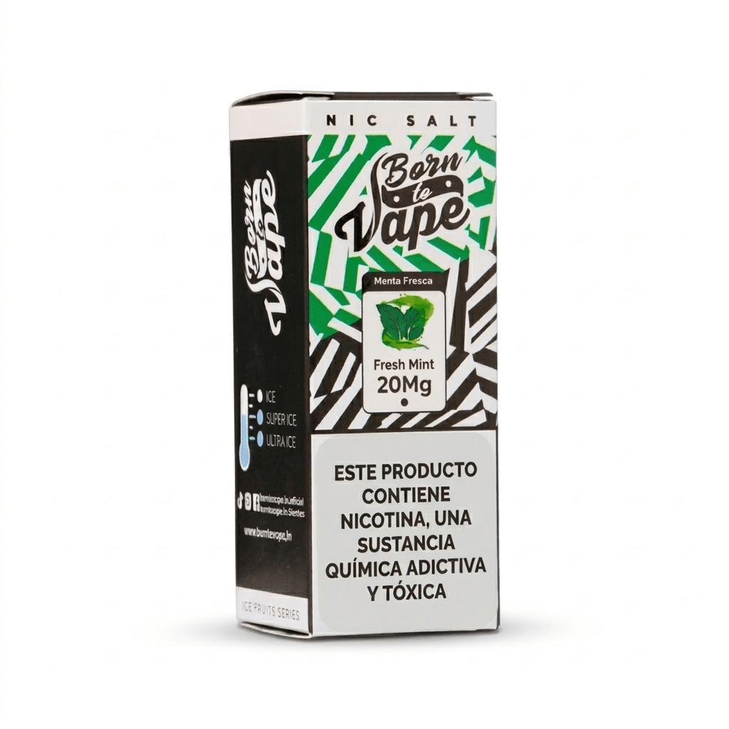 Vape Born To Vape E-liquid Fresh Mint 20MG 30ml