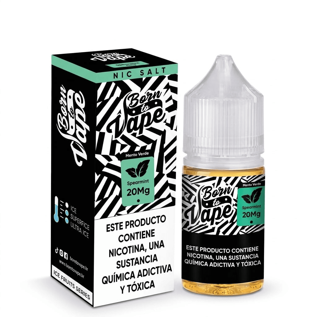 Vape Born To Vape E-liquid Spearmint 35MG 30ml