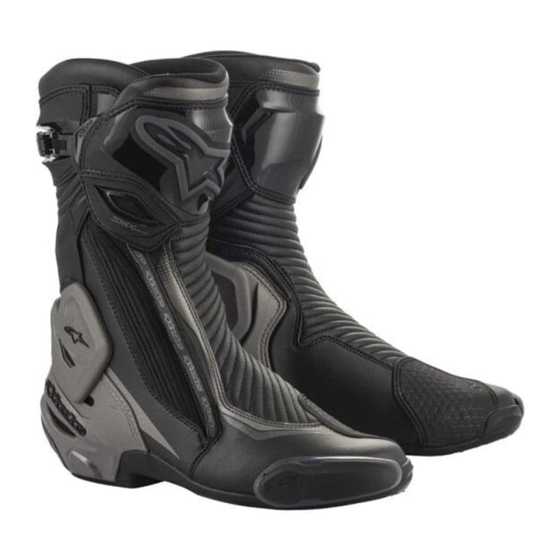 Botas Alpinestars Smx Plus V2 Preto/Cinza Escuro/Cinza 43