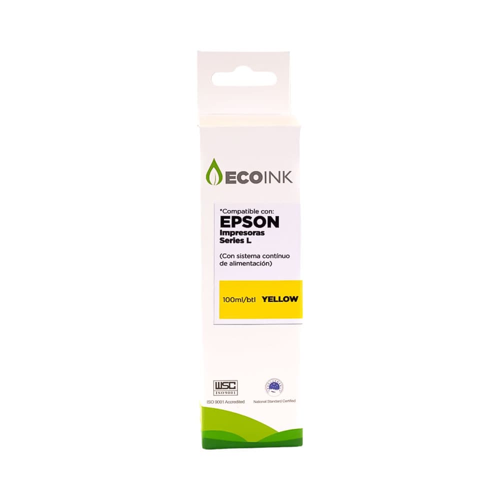 Tinta Eco-Ink Ti-Eco-100-Ep-504/544 Amarelo