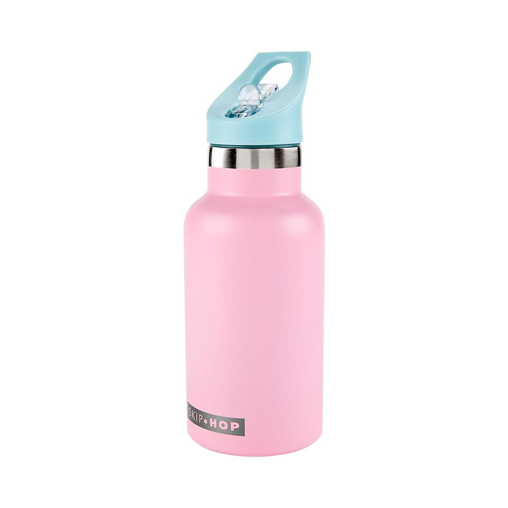 Garrafa Infantil Skip Hop Spark Style 380ml Rosa