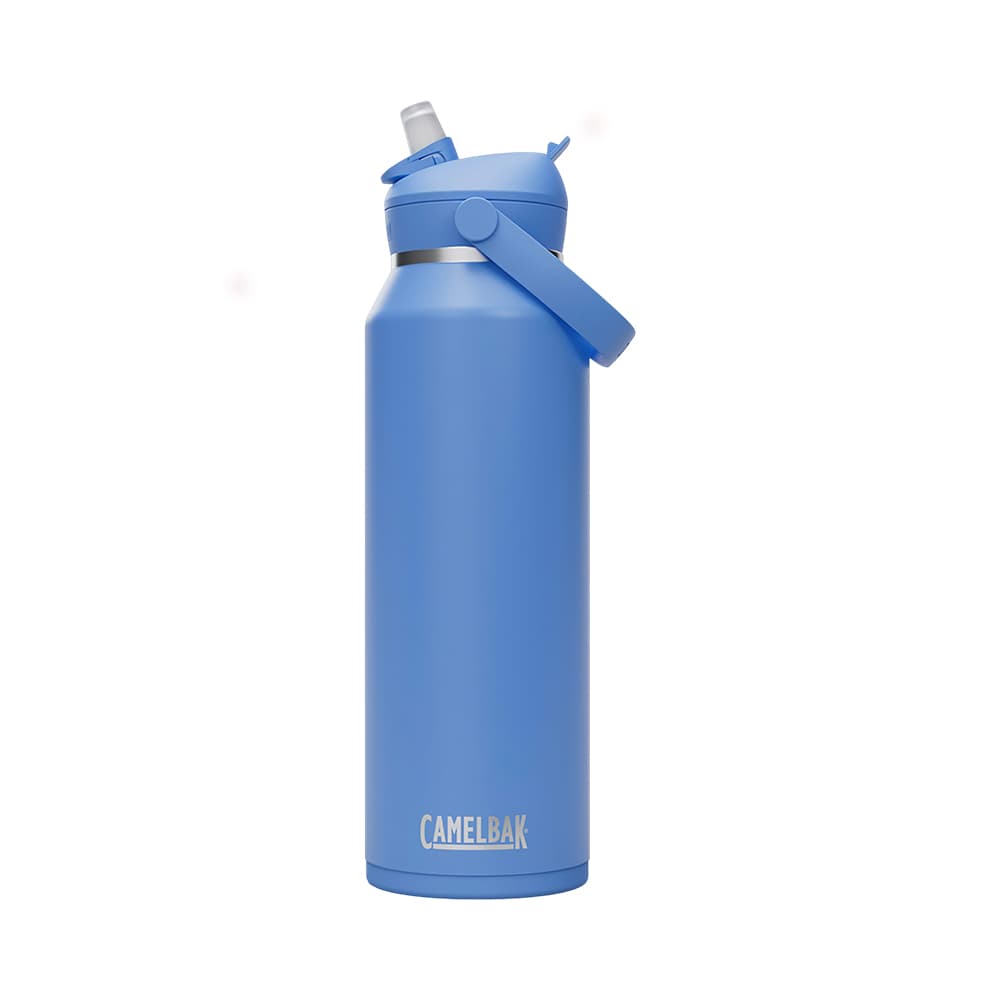 Garrafa Térmica Camelbak Thrive Flip Straw Vss 600ml Azul Céu