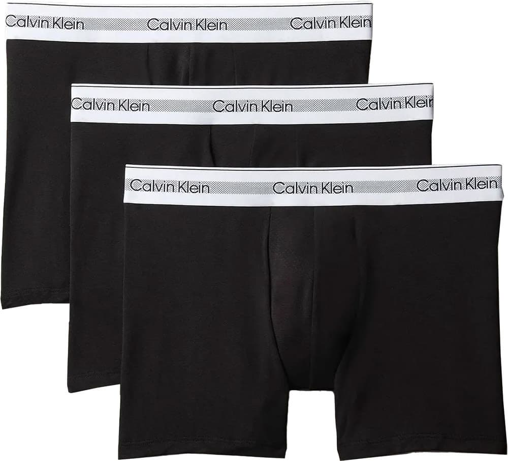Cueca Boxer Calvin Klein Nb3954-001 Masculino (3 Unidades)
