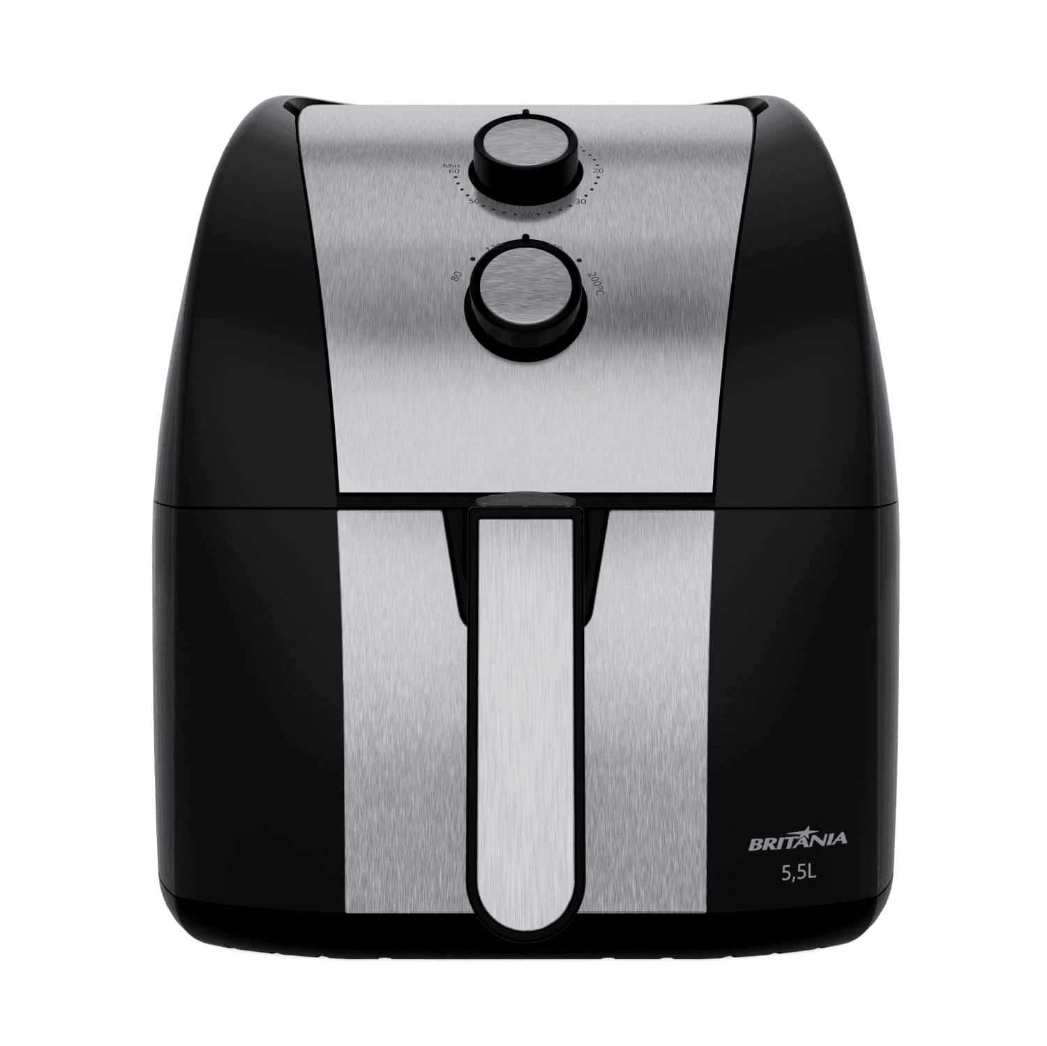 Fritadeira Britania Bfr51 Inox 5.5L 1500W 220V/50HZ Preto