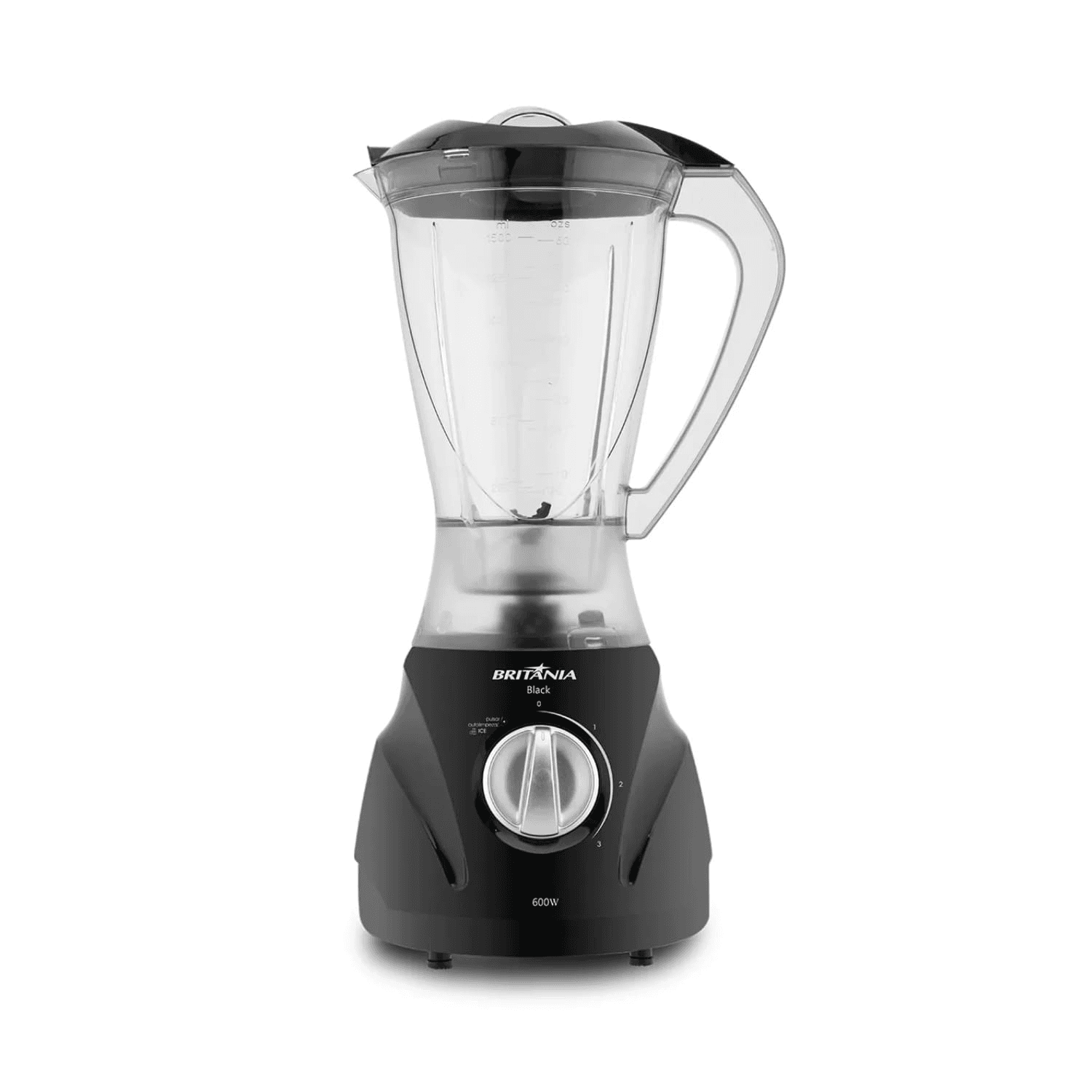 Liquidificador Britania Black 2.1L/3VEL/600W 220V/60HZ Preto
