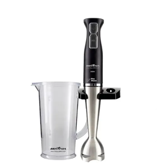 Mixer Britania BMX355P Inox 1.05L/1V/350W 220V Prata