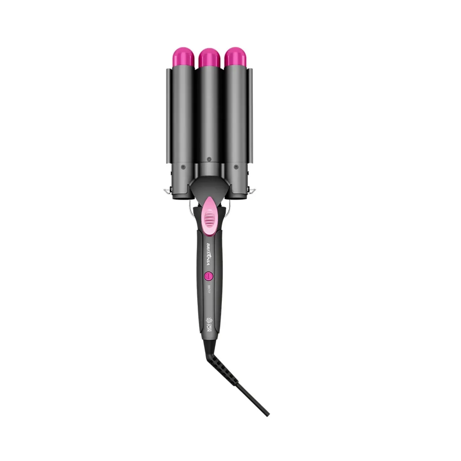 Modelador Britania Bece17 Bivolt Preto/Rosa
