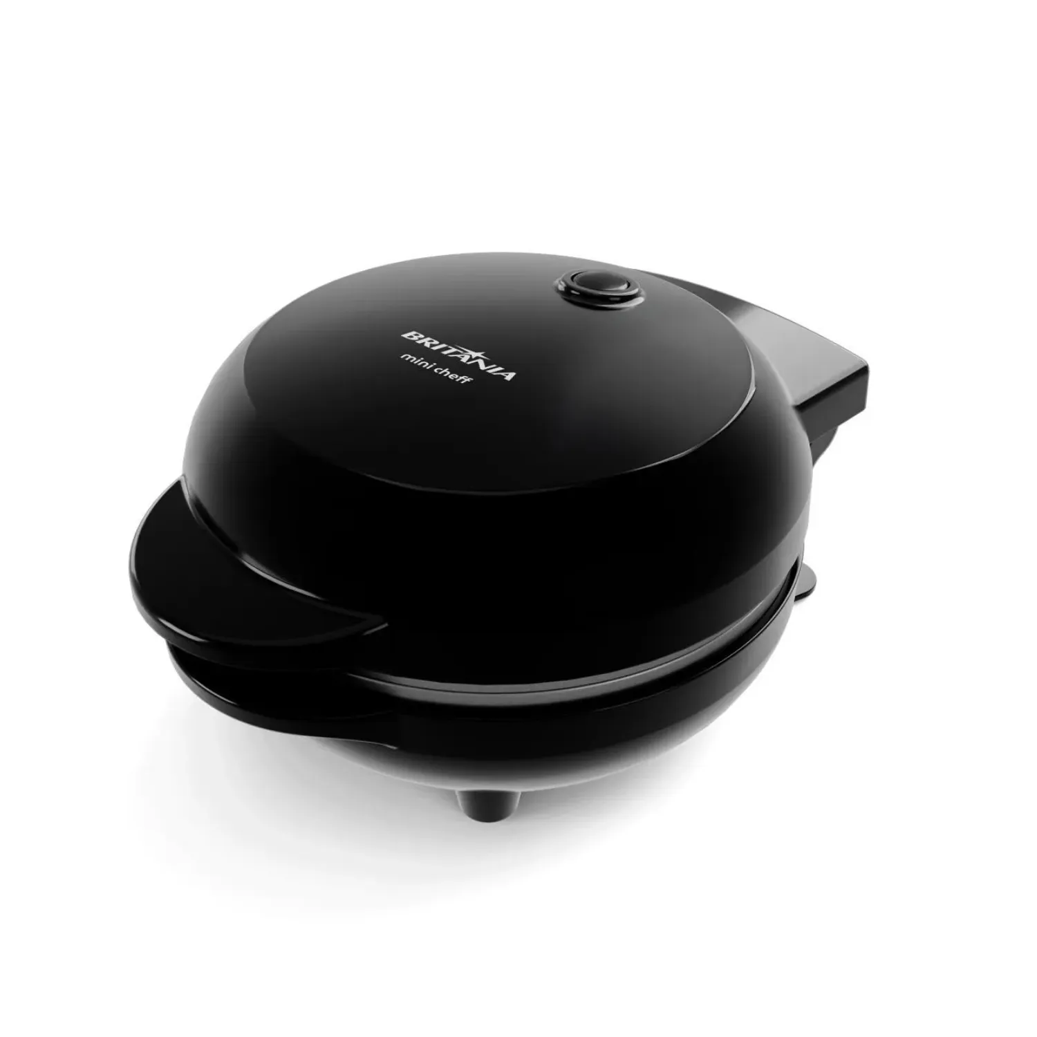 Mini Wafflera Britania BWM01A 550W 220V Preta