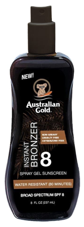 Protetor Solar Australian Gold Instant Bronzer Spf8 - 237mL