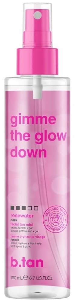 Bruma Facial B.tan Gimme The Glow Down Rosewater 190mL