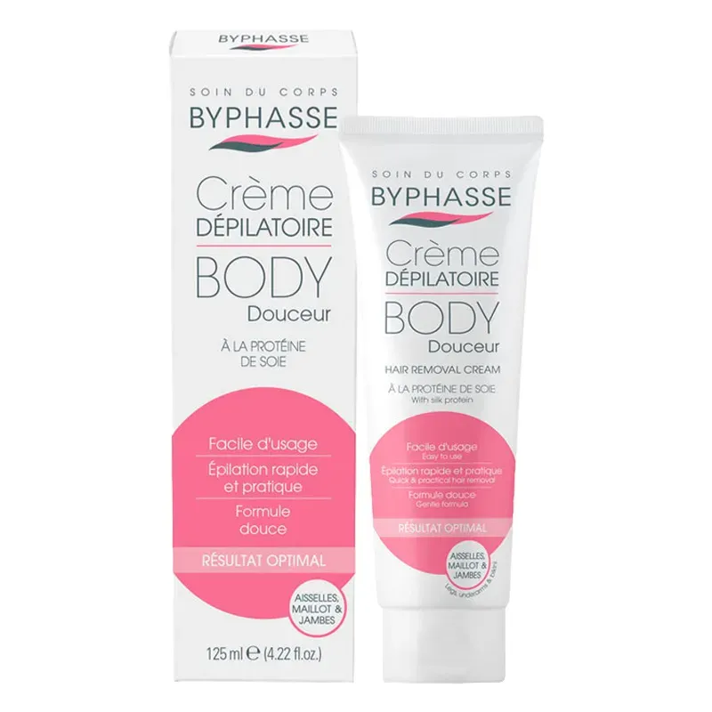 Byphasse Creme Depilatório Extrato de Seda 125ml