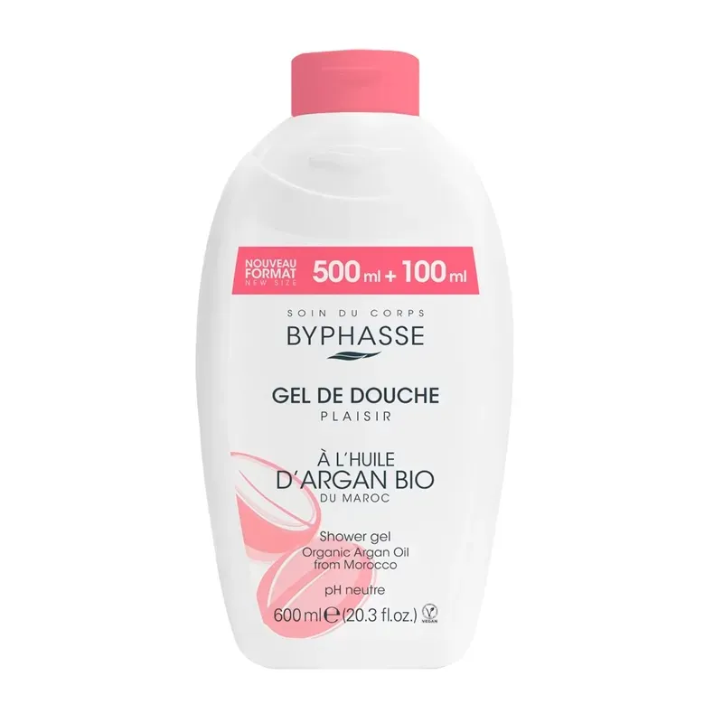 Hidratante Byphasse Leche D'ducha Aceite De Argan 600ml