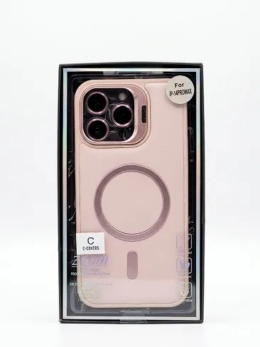 Capa iPhone 14 Pro Max C-Covers Leather Camstand Várias Cores