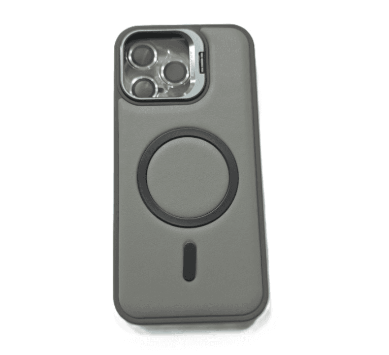 Capa C-Covers iPhone 16 Pro Max Leather Camstand Cores Várias