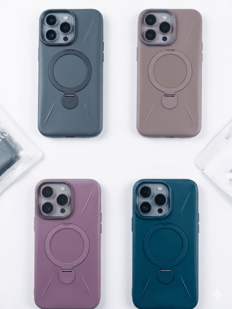 Capa Magnética C-Covers para iPhone 15 Pro Max Cores Várias
