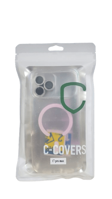 Capa Magnética C-Covers para iPhone 17 Pro Max Aurora Cores Várias
