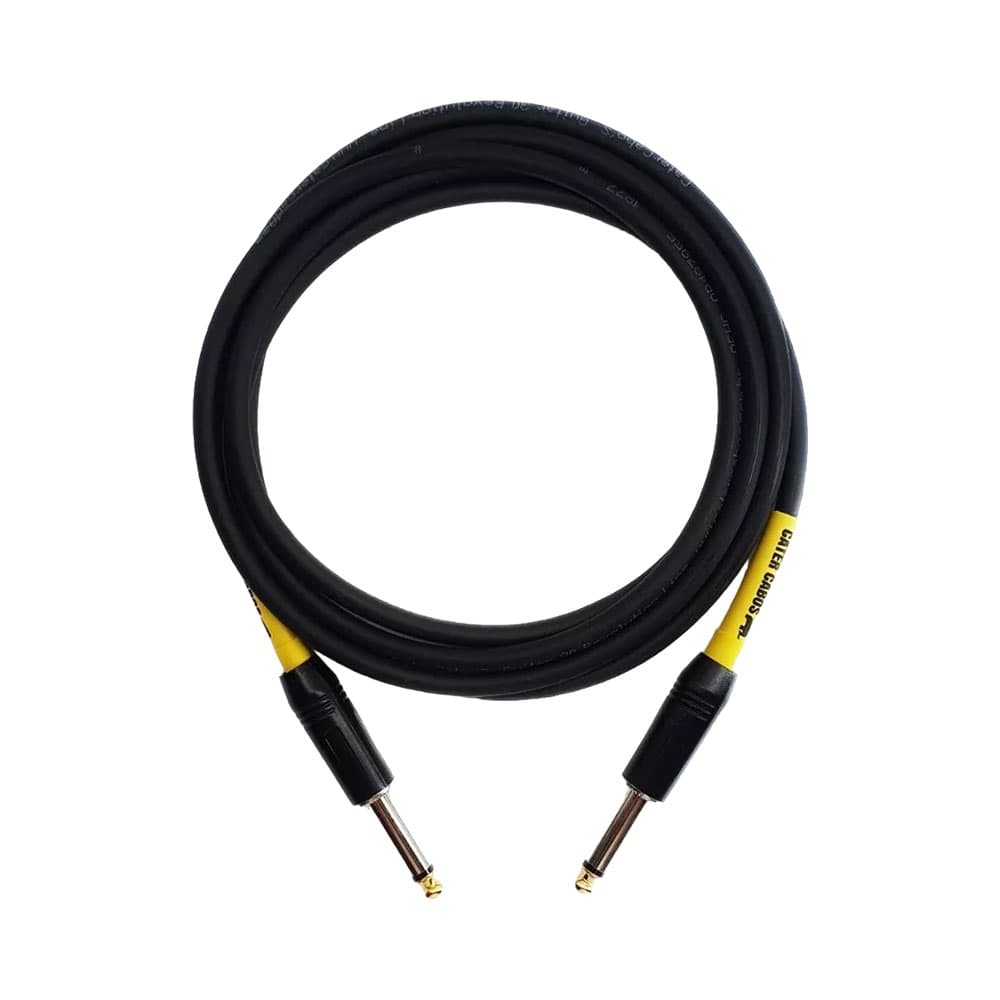 Cabo de Instrumento Muthcable Catercabos P10 A P10 10M Preto