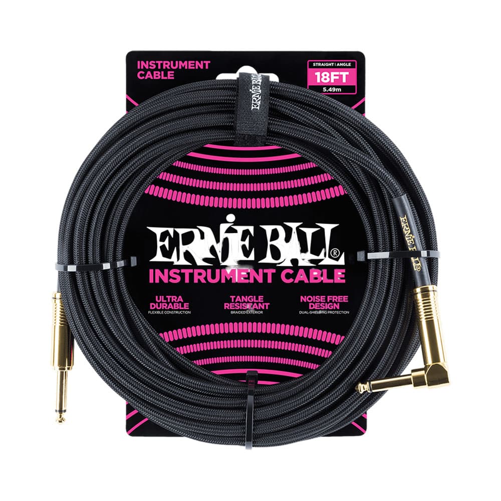 Cabo para Instrumento Ernie Ball 18FT 5.49M