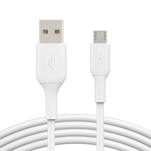 Cabo Belkin USB-A para Micro-USB 1 Metro Branco