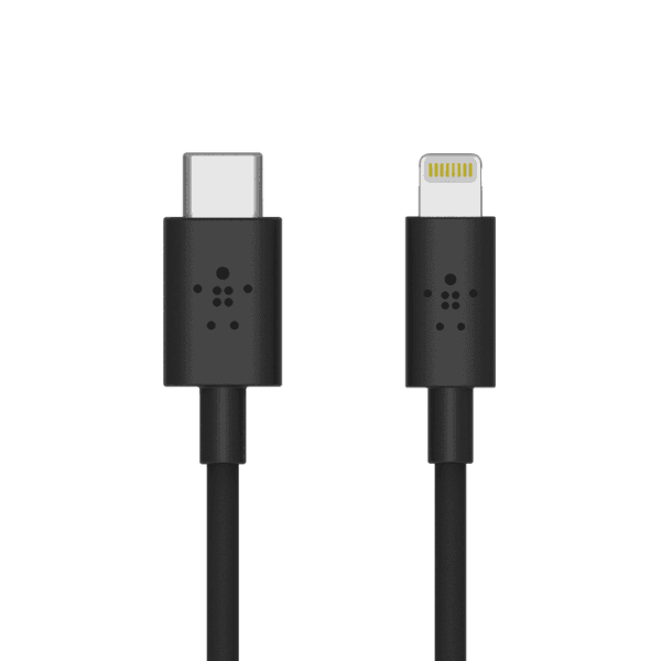 Cabo Belkin USB-C / Lightning 1.2 Metros - Preto