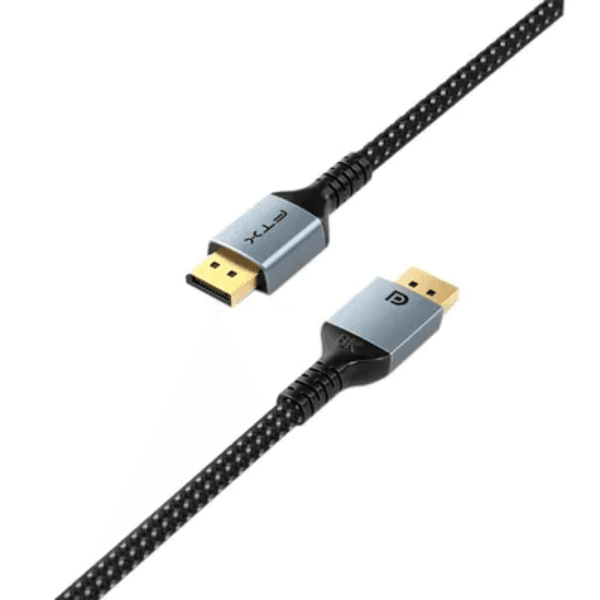 Cabo Ftx Ct-DP8K-Ag2 DisplayPort 2 Metros 8K 60Hz Nylon Preto