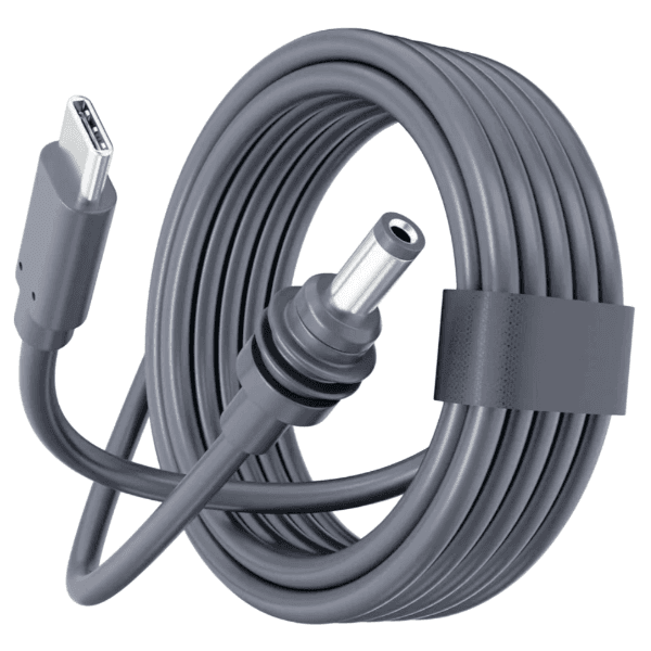 Cabo para Roteador Starlink Mini Abc A3101 USB-C para Dc 2 Metros Cinza